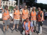 A group of Czech palaeobotanists and palynologists after the whole day hard work in the Chinese Mine