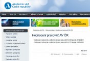 Web of The Czech Academy of Sciences (CAS)