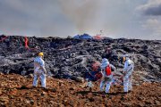 Vulkanolog Lukáš Krmíček zkoumá nejnovější islandskou sopku